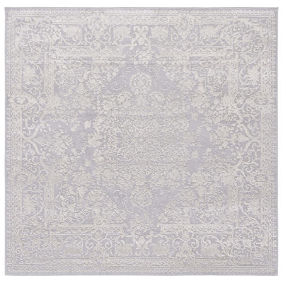 Ketaki Oriental Gray/Light Gray Area Rug