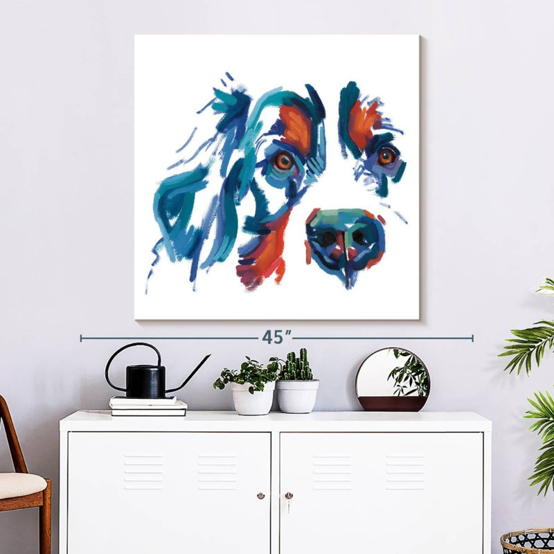 Crowle Cocker Spaniel - couleurs, H 33 po x l 33 po