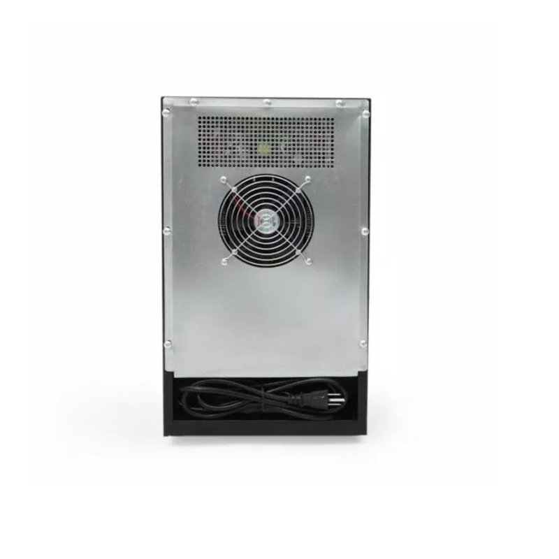 Black Thermoelectric Freestanding Wine Cellar with LED Display