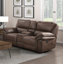 Ensemble de canapé moelleux 2 pièces avec canapé inclinable et causeuse en microfibre-365021920