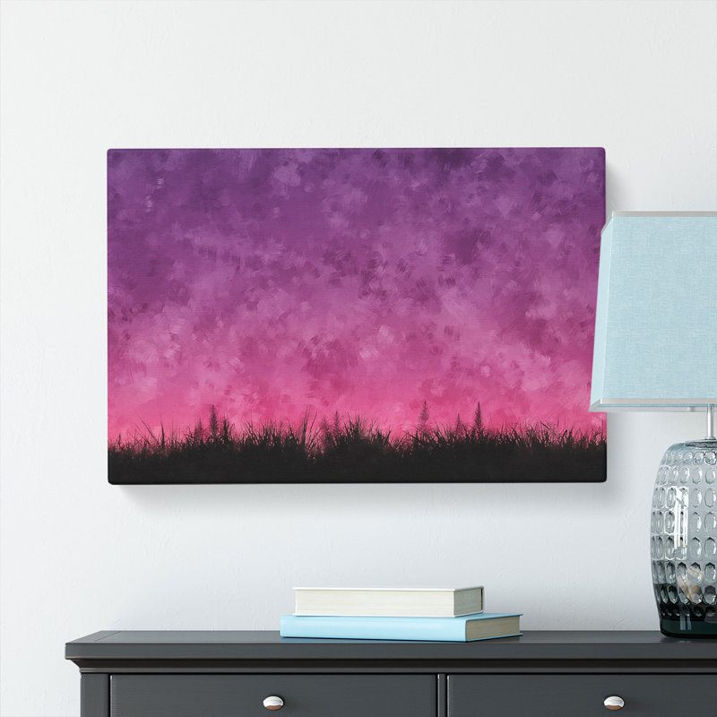 Sunset in Itaici Brazil - Wrapped Canvas, 50cm H x 76cm W x 3cm D
