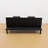Adetola Single 64'' Faux Leather Convertible Sofa-893852417-805675036