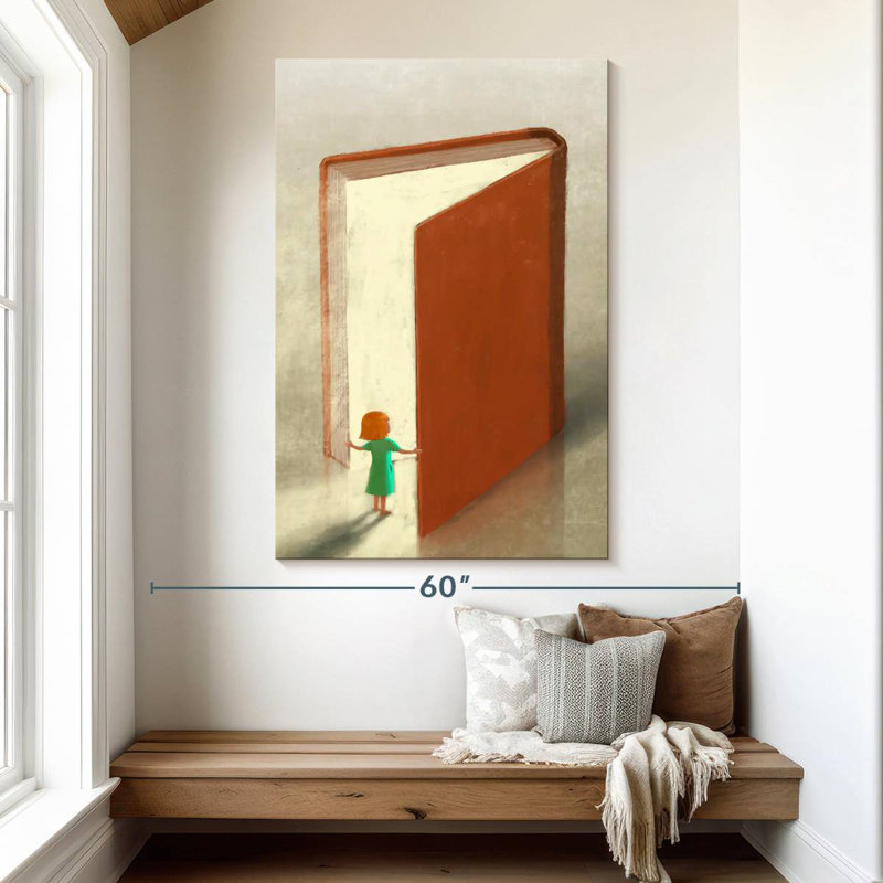Kerner Discover Reading, 51" H x 34" W