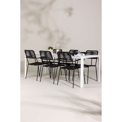 Ashtyn 6 - Person Patio Dining Set with Rectangular Table
