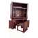 Crass Solid Wood Armoire Desk