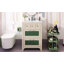 Ensemble de meuble-lavabo avec lavabo en céramique
