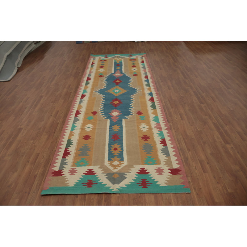 Tapis turc géométrique Kilim 5 x 15