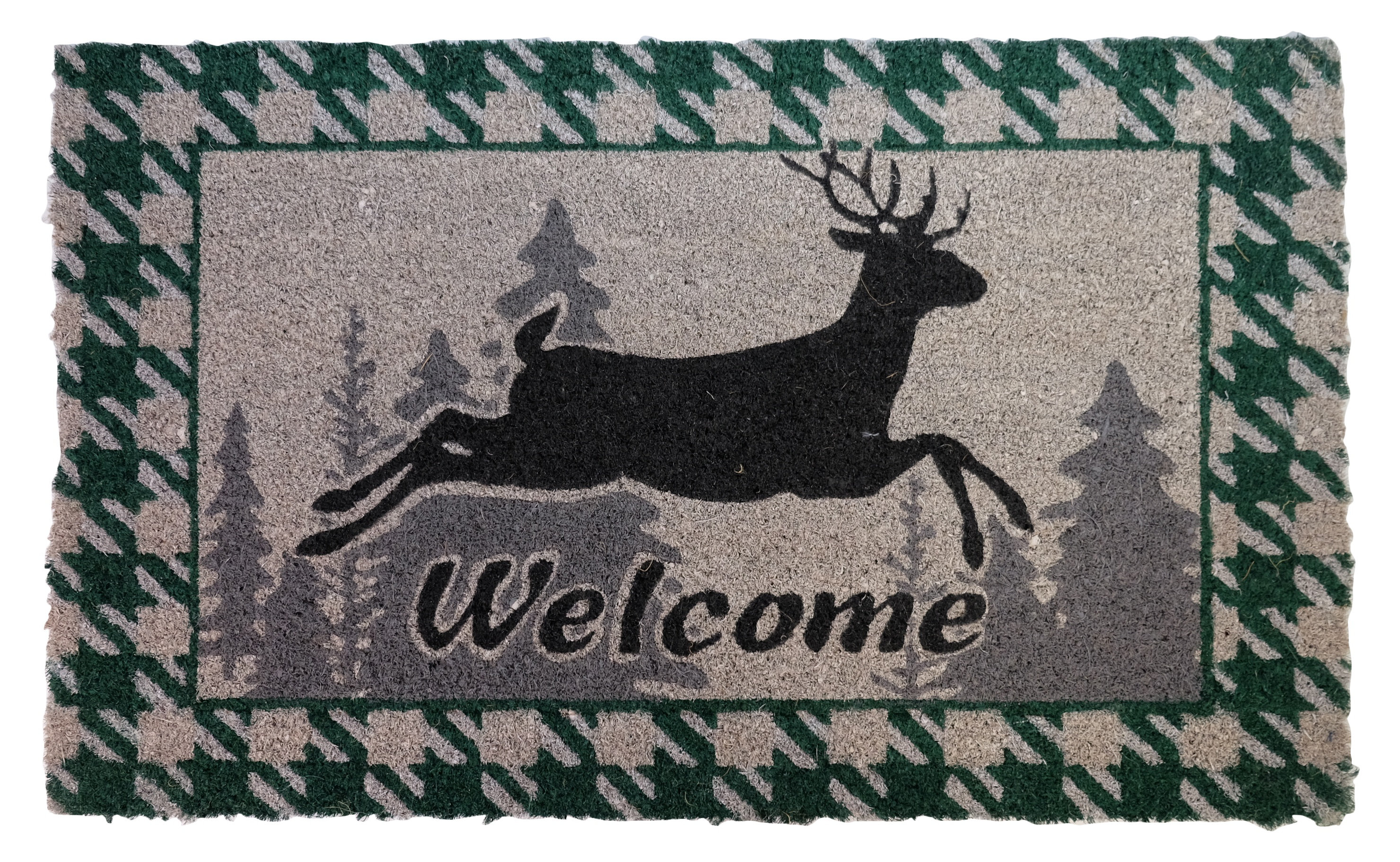 Leafy Fall Harvest Rectangular Welcome Doormat 18 x 30