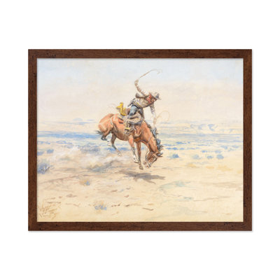 Charles Marion Russell - Bucking Bronc