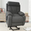 Fauteuil inclinable électrique avec poche latérale-209778731