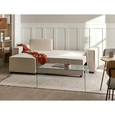 3 Seater Boucle Sofa Bed