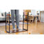 Commode haute pour chambre double Gallery, commode double 8 tiroirs pour la chambre à coucher Gallery, H 46,5 po x l 26,6 po x P 11,7 po-322620777