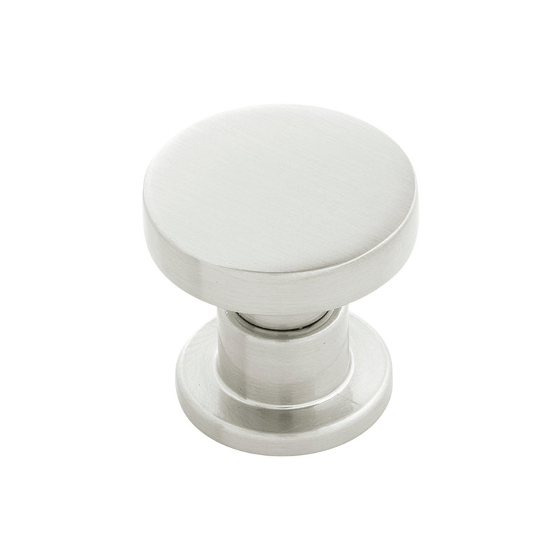 Urbane Mushroom Knob, Satin Nickel