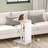 C-shaped End Table Set with Charging Station