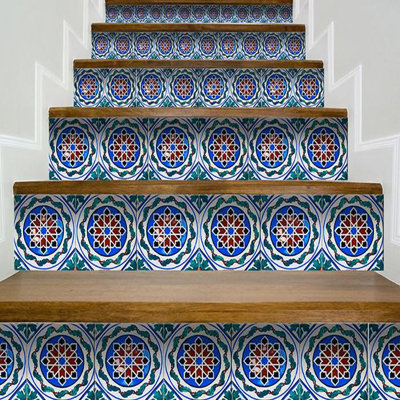 Carreau de mosaïque en vinyle Augustine