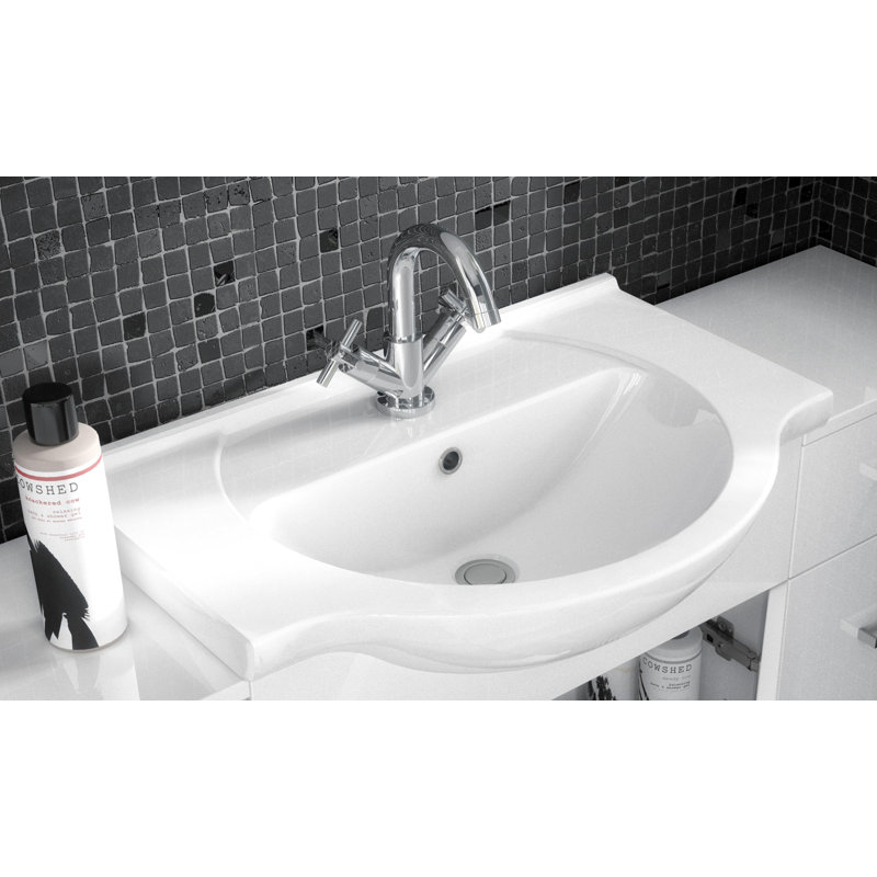 Mayford 650mm Single Bathroom Vanity with Integrated Basin