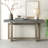 59.2'' Painted Entryway Table With Pine Veneer,Unique Triple Rectangle Design Console Table With Thick Pine Wood Legs,Extra Long Sofa Table Versatile For Hallway, Living Room,Kitchen-996489032