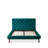 Dillon Velvet Platform Bed Queen