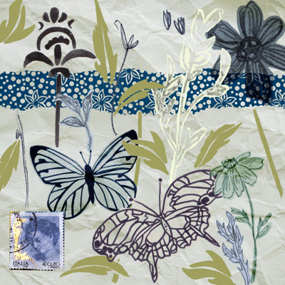 Fragile Wings V by Melissa Wang - Wrapped Canvas Print