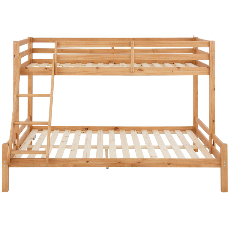 Rose European Double (140 X 200 Cm) Bunk Bed, Stain Wax