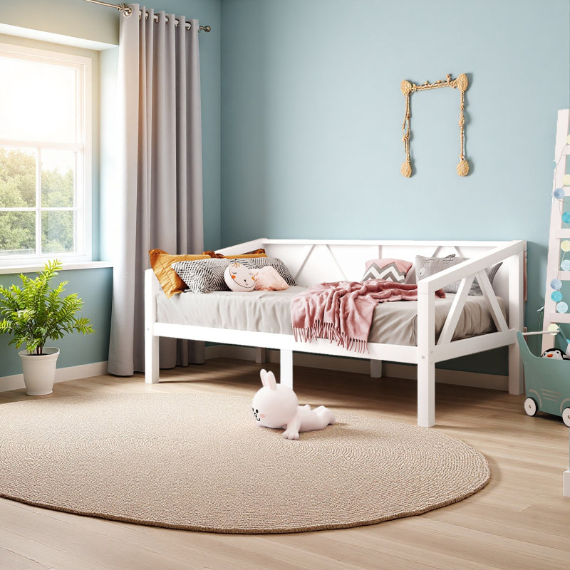 Twin Size Daybed, Twin, White