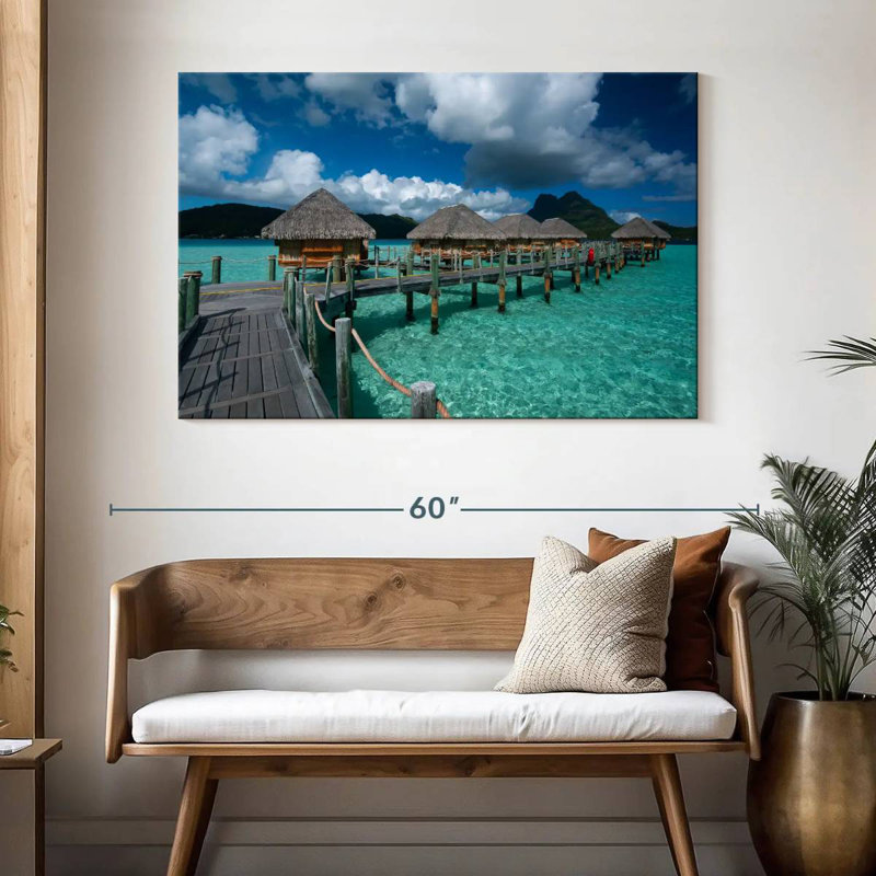 Aletra Bora Bora Beach Villa, H 32 po x l 48 po