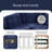 Evaa 82.6'' Velvet Sofa-851856332