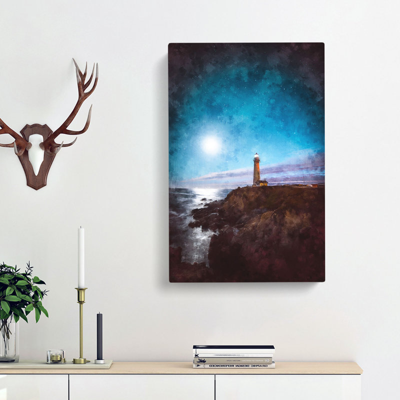 Pigeon Point Lighthouse - Wrapped Canvas, 76cm H x 50cm W x 3cm D