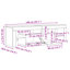 Mascarenaz TV Cabinet with LED Lights-61745942