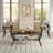 Aliona 3-Piece Brown Coffee Table and End Table Set, Modern Industrial Accent Tables with Storage Shelf, Engineered Wood and Metal Living Room Furniture-650466972