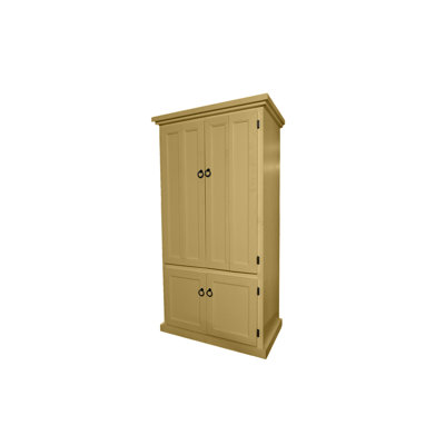 Armoire de bureau rectangulaire et armoire de 38,5 po de large Konstantinas