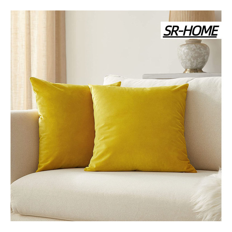 SR-HOME Velvet Pillow Cover