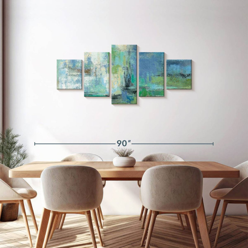 Morning Port, 30" H x 68" W