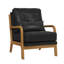 Fauteuil rembourré en tissu l 26 po