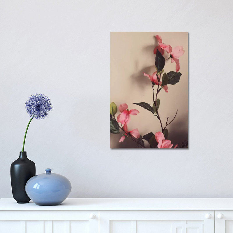 Petals at Dusk 1 Piece Wrapped Canvas Wall Art, 30.48 cm H x 45.72 cm W