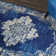Burnie Oriental Blue/White Area Rug