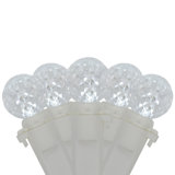 LED G12 Berry Christmas Lights - 16' White Wire - 50 Ct