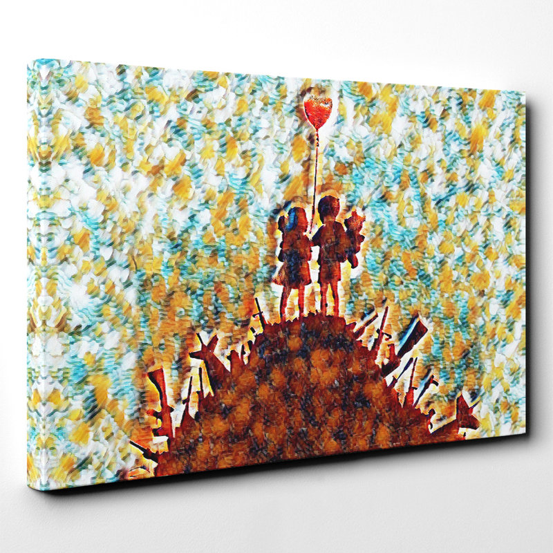 Art Balloon Art - Wrapped Canvas, 50cm H x 76cm W