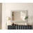 Dennard Rectangle Cornhusk Mirror in Linen White-108306179