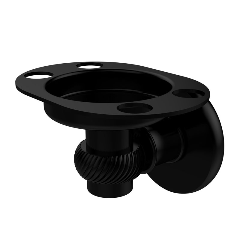 Porte-brosse à dents & culbuteur Continental, Noir mat