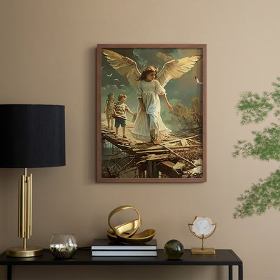 RELIGIOUS Series CDLVI Framed Print - Solid Wood