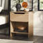 Table de chevet moderne à 1 tiroir avec casier - Riviera-207486121