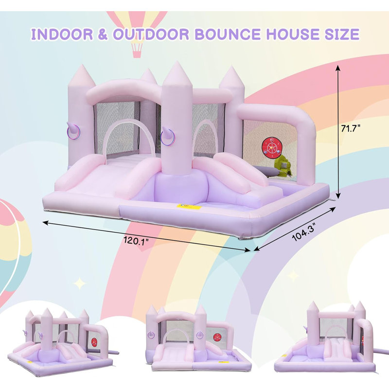 Château gonflable pour enfants