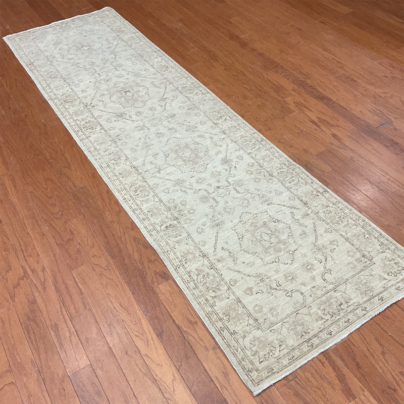  Handmade Oushak Wool Runner