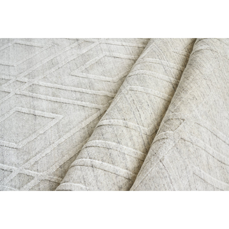Castelli Geometric Area Rug in Ivory, Rectangle 10' x 14'