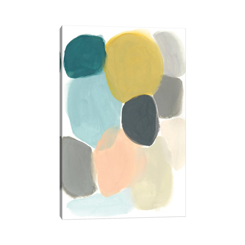 Variable Division II by June Erica Vess - Wrapped Canvas Painting, 20.32 cm H x 30.48 cm W
