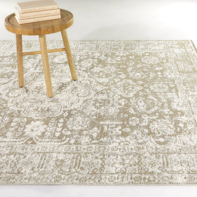 Oriental Indoor Rug, Rectangle 5'3" x 7'