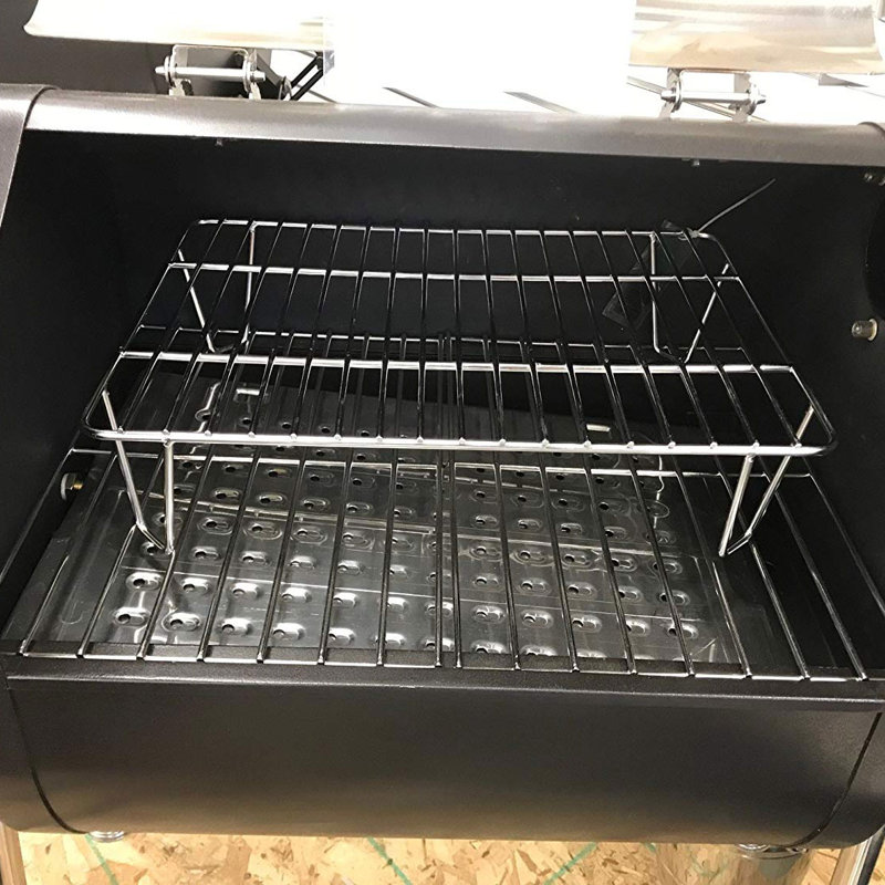 L’espace pour barbecue est idéal pour le barbecue à granules de crocodile