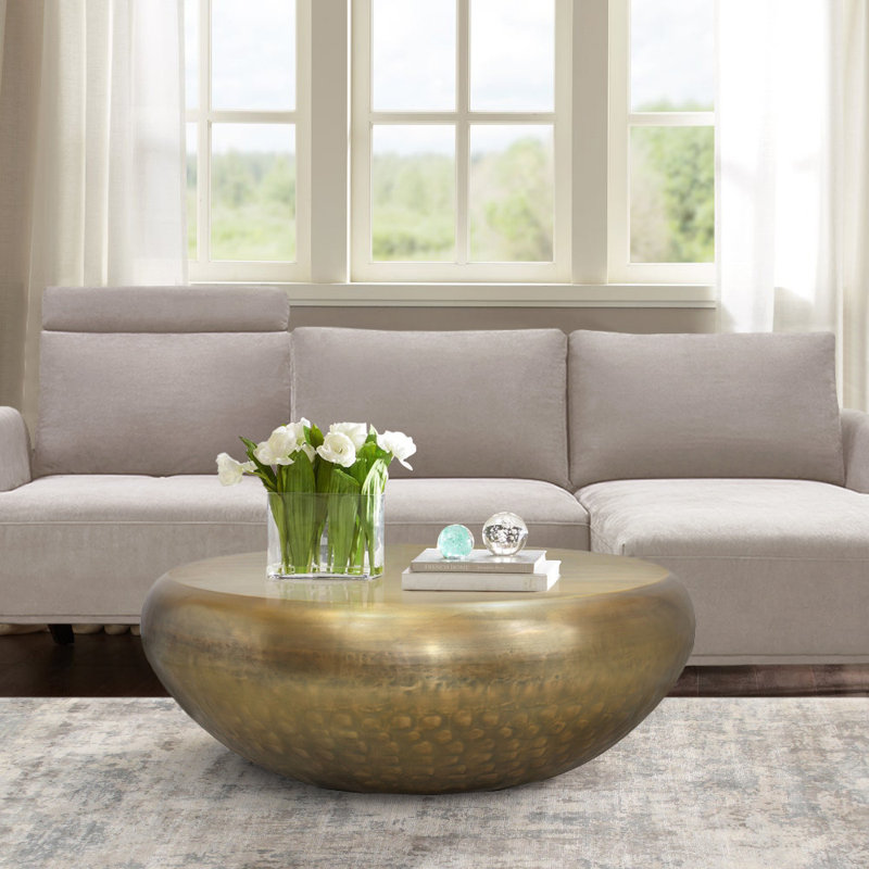 Helois Coffee Table, Gold