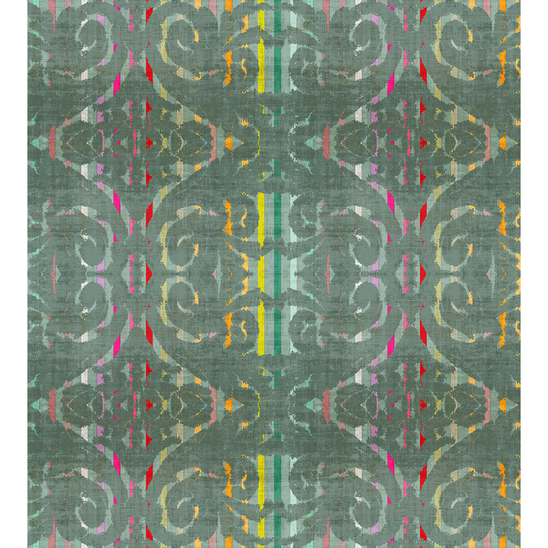 Palace Metallic Wallpaper, Sage